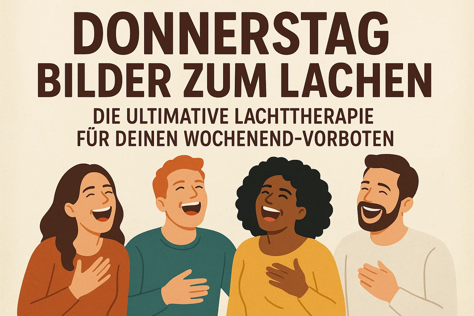 Donnerstag Bilder zum Lachen: Die ultimative Lachtherapie für deinen Wochenend-Vorboten