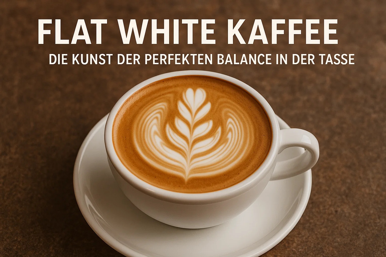 Flat White Kaffee: Die Kunst der perfekten Balance in der Tasse