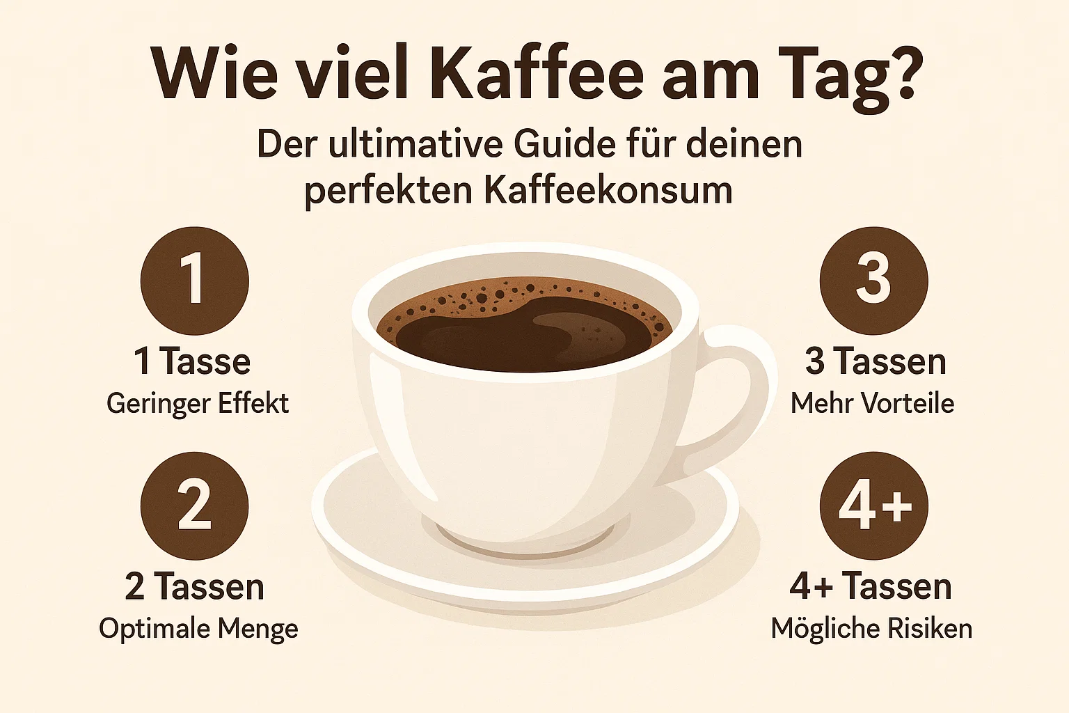 Wie viel Kaffee am Tag? Der ultimative Guide für deinen perfekten Kaffeekonsum