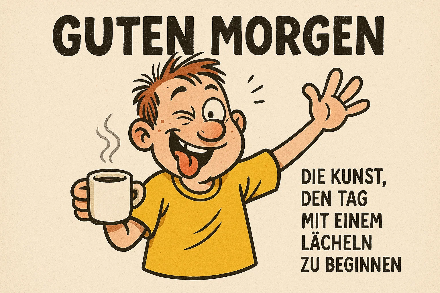 witzig frech guten morgen lustig: Die Kunst, den Tag mit einem Lächeln zu beginnen
