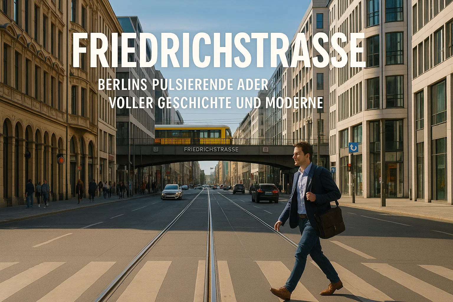Friedrichstraße: Berlins pulsierende Ader voller Geschichte Moderne