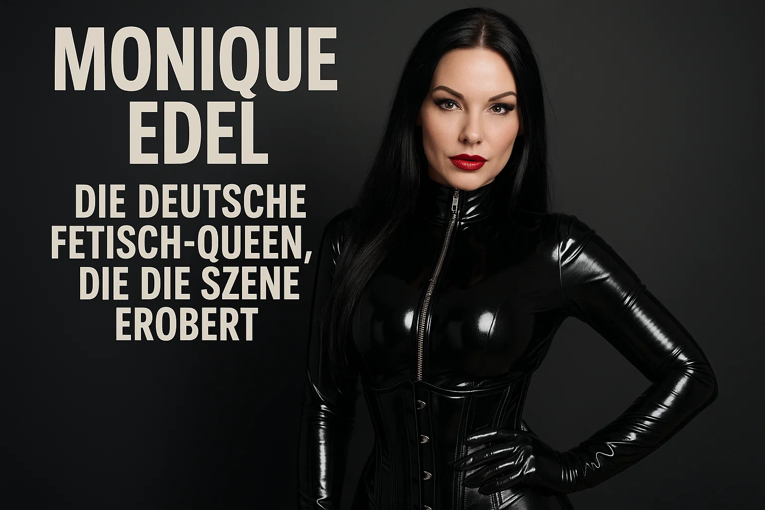 Monique Edel: Die deutsche Fetisch-Queen, die die Szene erobert