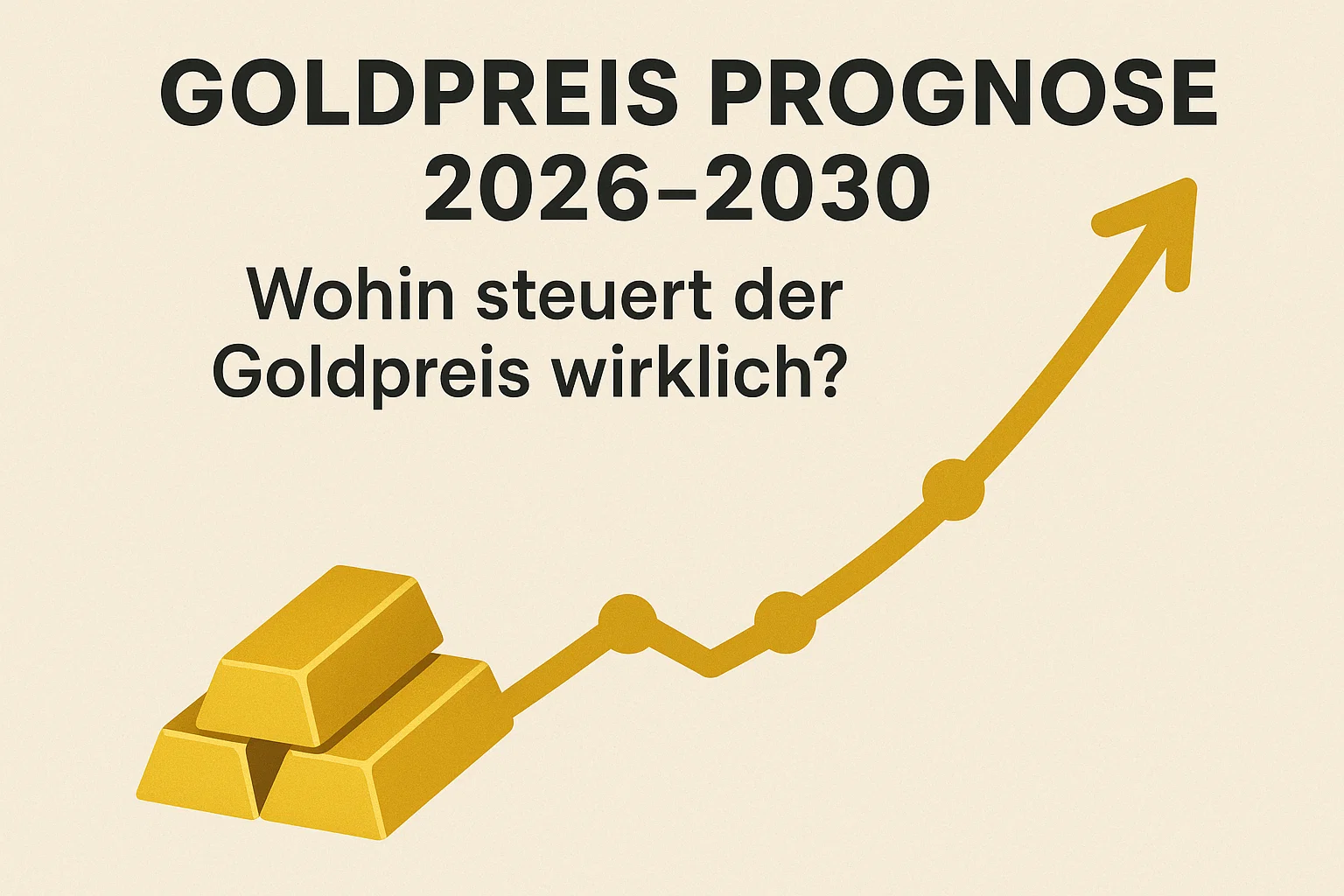 Goldpreis Prognose 2026–2030: Wohin steuert der Goldpreis wirklich?