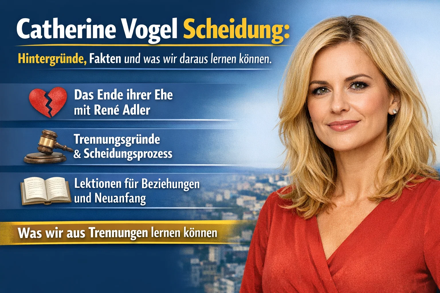 Catherine Vogel Scheidung: Hintergründe, Fakten und was wir daraus lernen können