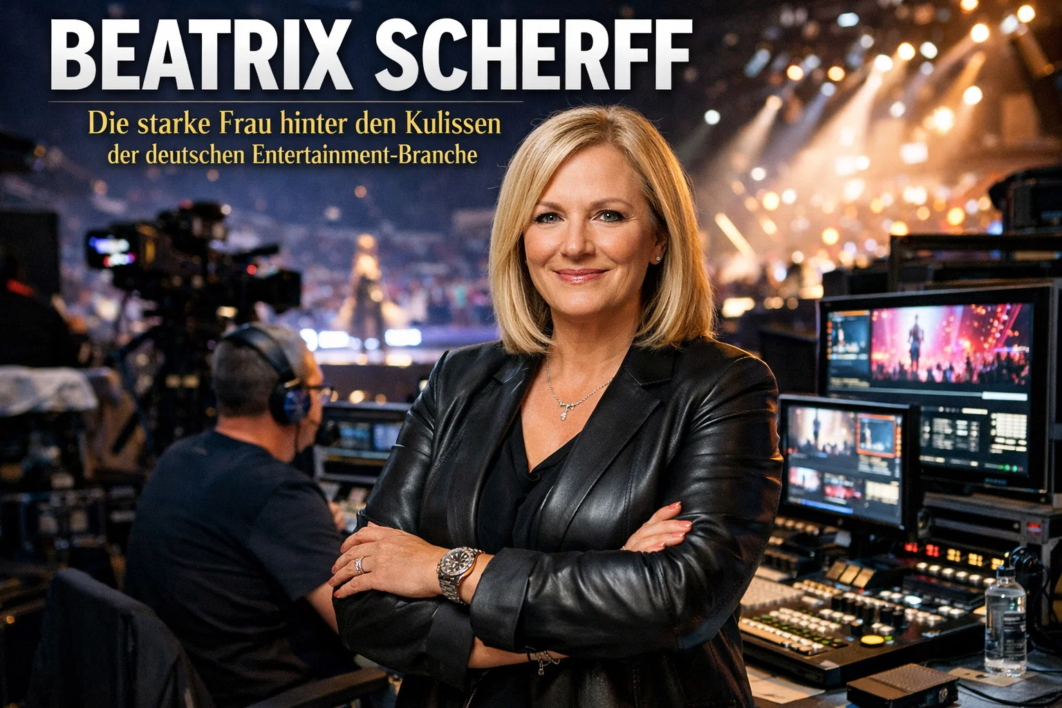 Beatrix Scherff: Die starke Frau hinter den Kulissen der deutschen Entertainment-Branche