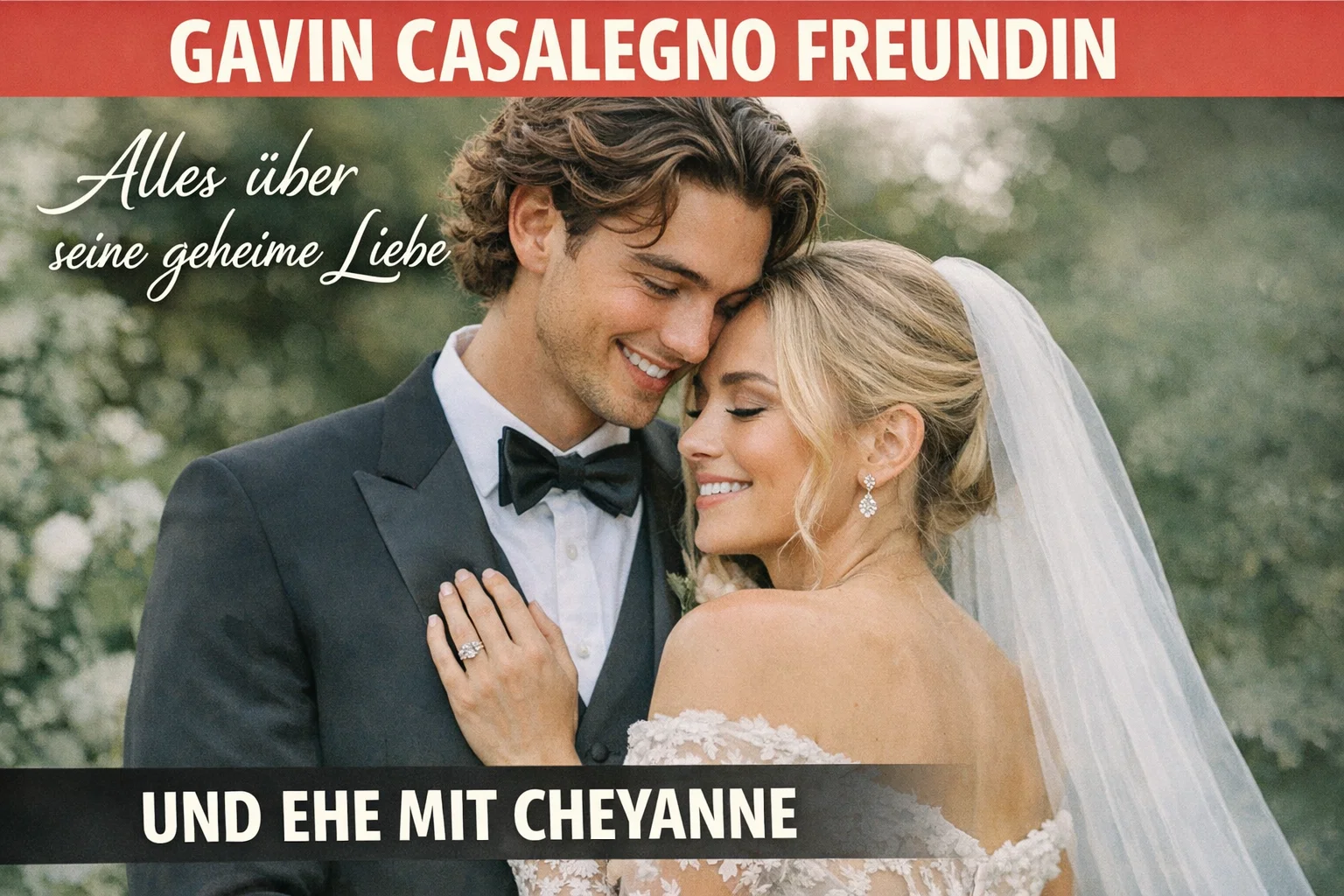 Gavin Casalegno Freundin: Alles über seine geheime Liebe und Ehe mit Cheyanne