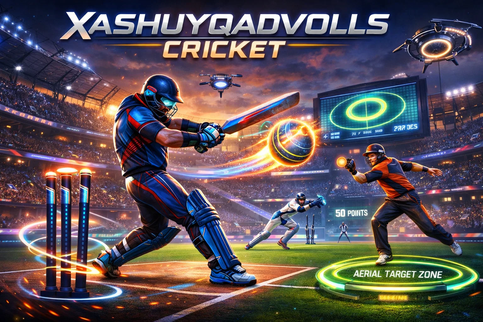 Xashuyqadvolls Cricket: faszinierende modernen Cricket-Variante
