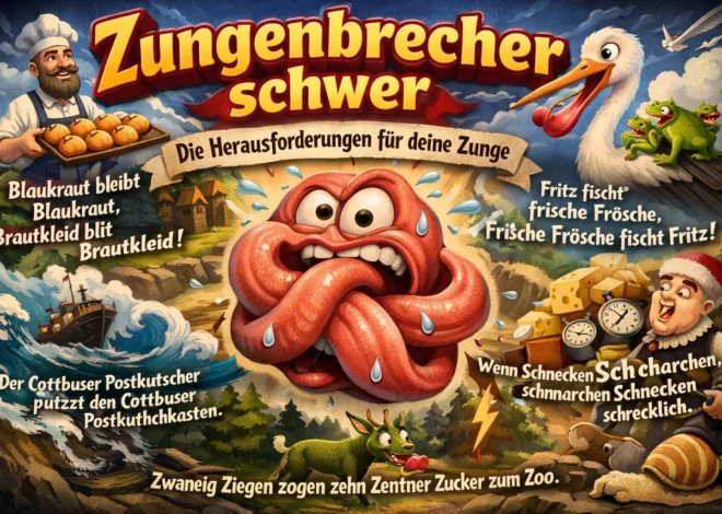 Zungenbrecher schwer: Die Herausforderungen für deine Zunge