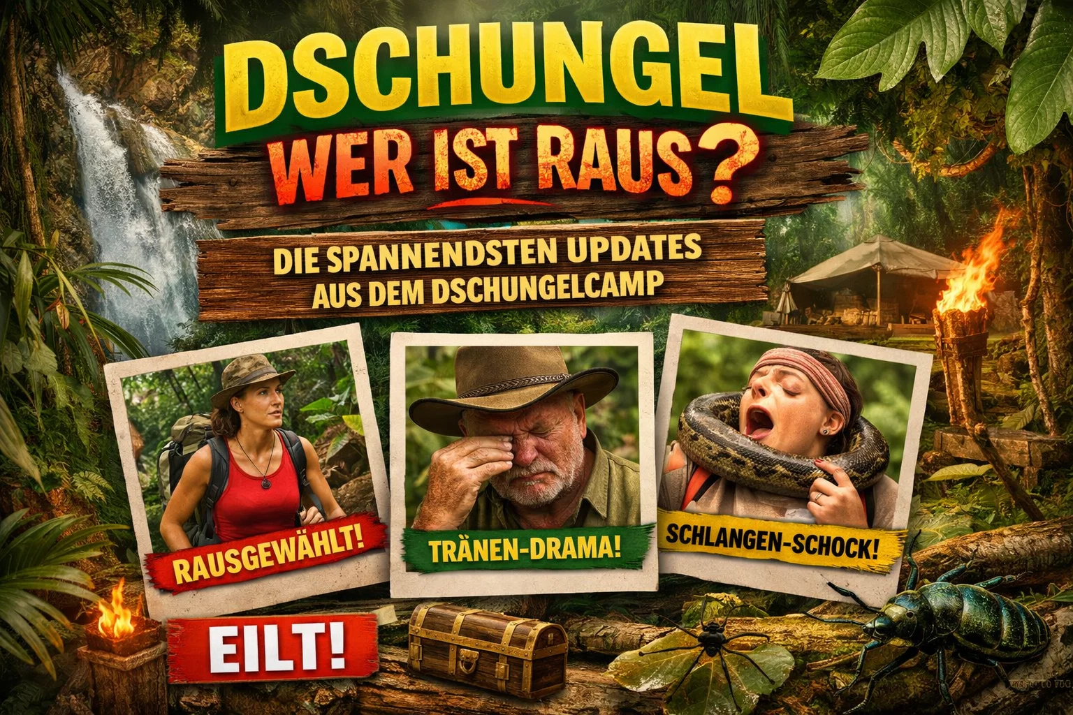 Dschungel Wer Ist Raus: Die Spannendsten Updates aus dem Dschungelcamp