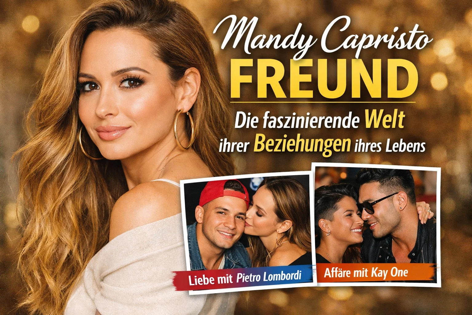 Mandy Capristo Freund: Die faszinierende Welt ihrer Beziehungen ihres Lebens