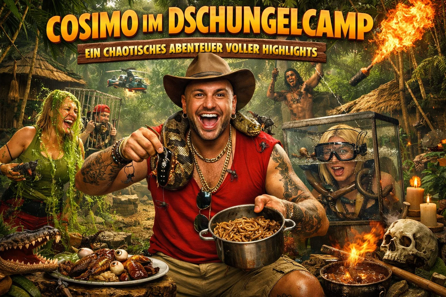 Cosimo im Dschungelcamp: Ein chaotisches Abenteuer voller Highlights