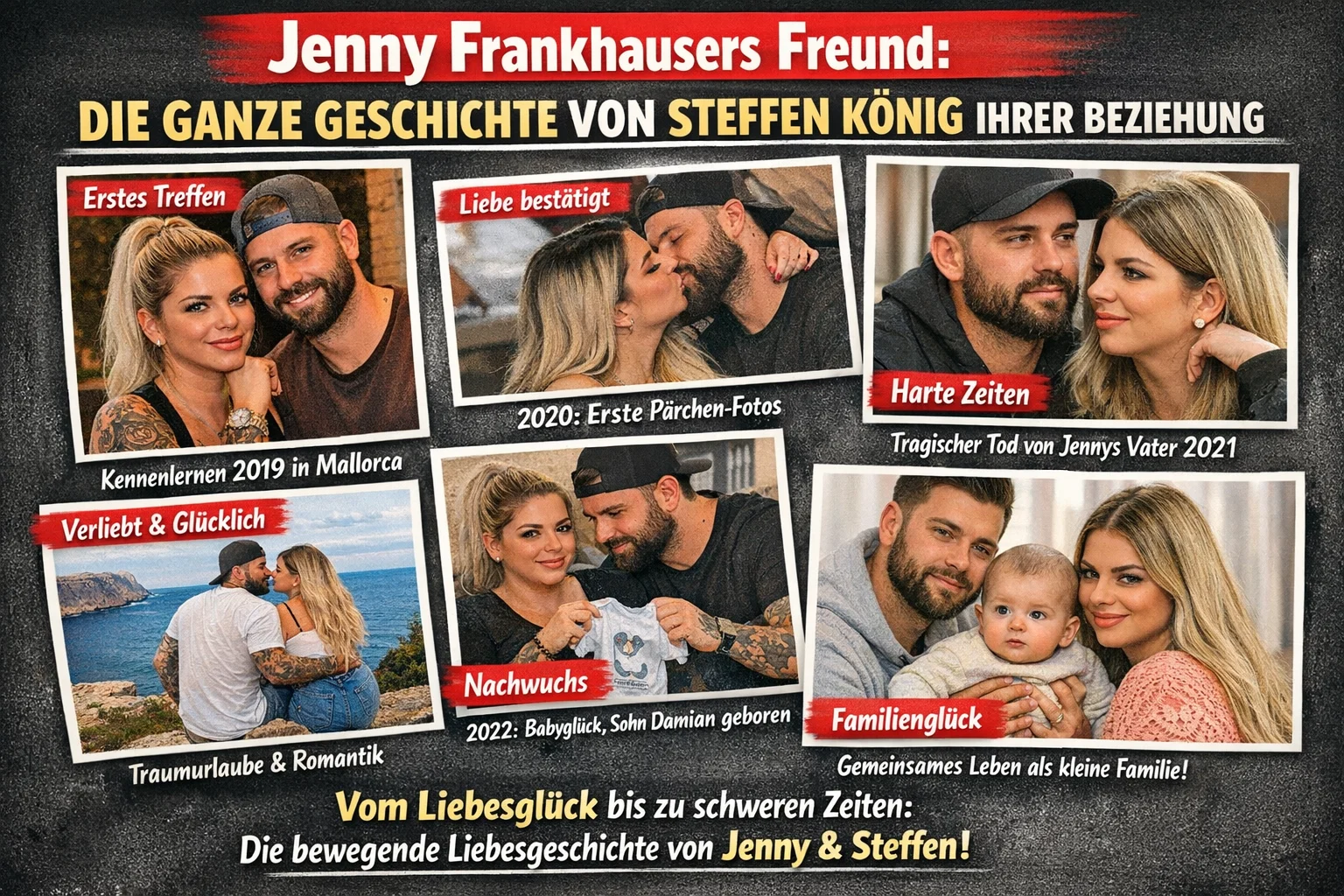 Jenny Frankhausers Freund: Die ganze Geschichte von Steffen König ihrer Beziehung