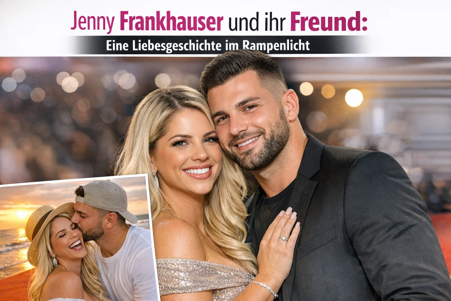 Jenny Frankhauser und ihr Freund: Eine Liebesgeschichte im Rampenlicht