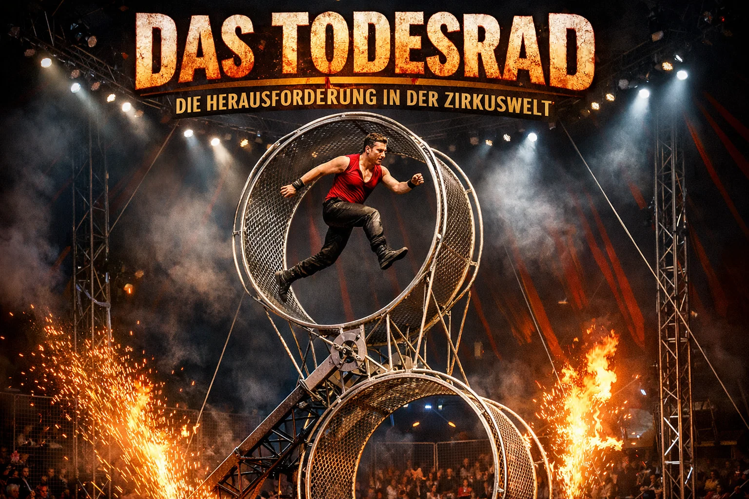 Das Todesrad: Die Herausforderung in der Zirkuswelt