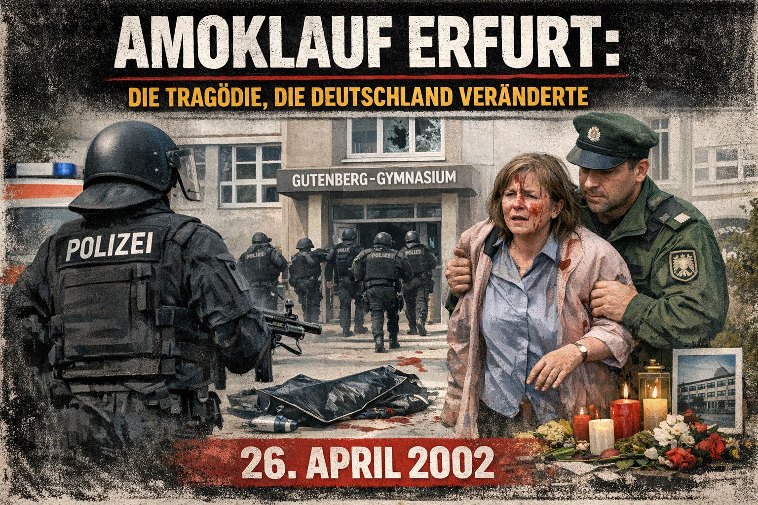 Amoklauf Erfurt: Die Tragödie, die Deutschland veränderte