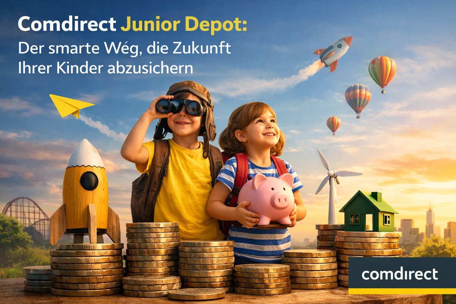 Comdirect Junior Depot: Der smarte Weg, die Zukunft Ihrer Kinder abzusichern