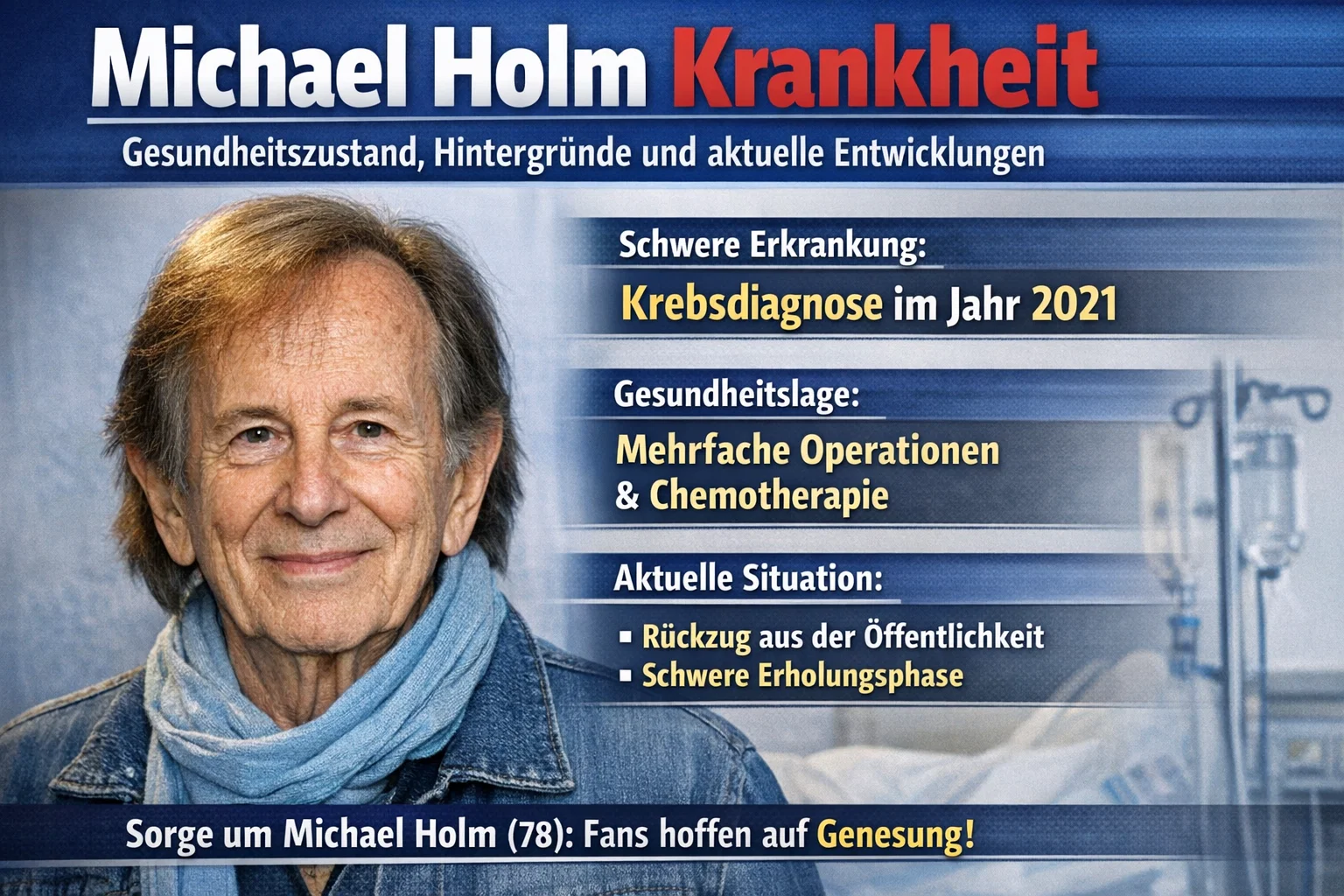 Michael holm krankheit – Gesundheitszustand, Hintergründe und aktuelle Entwicklungen