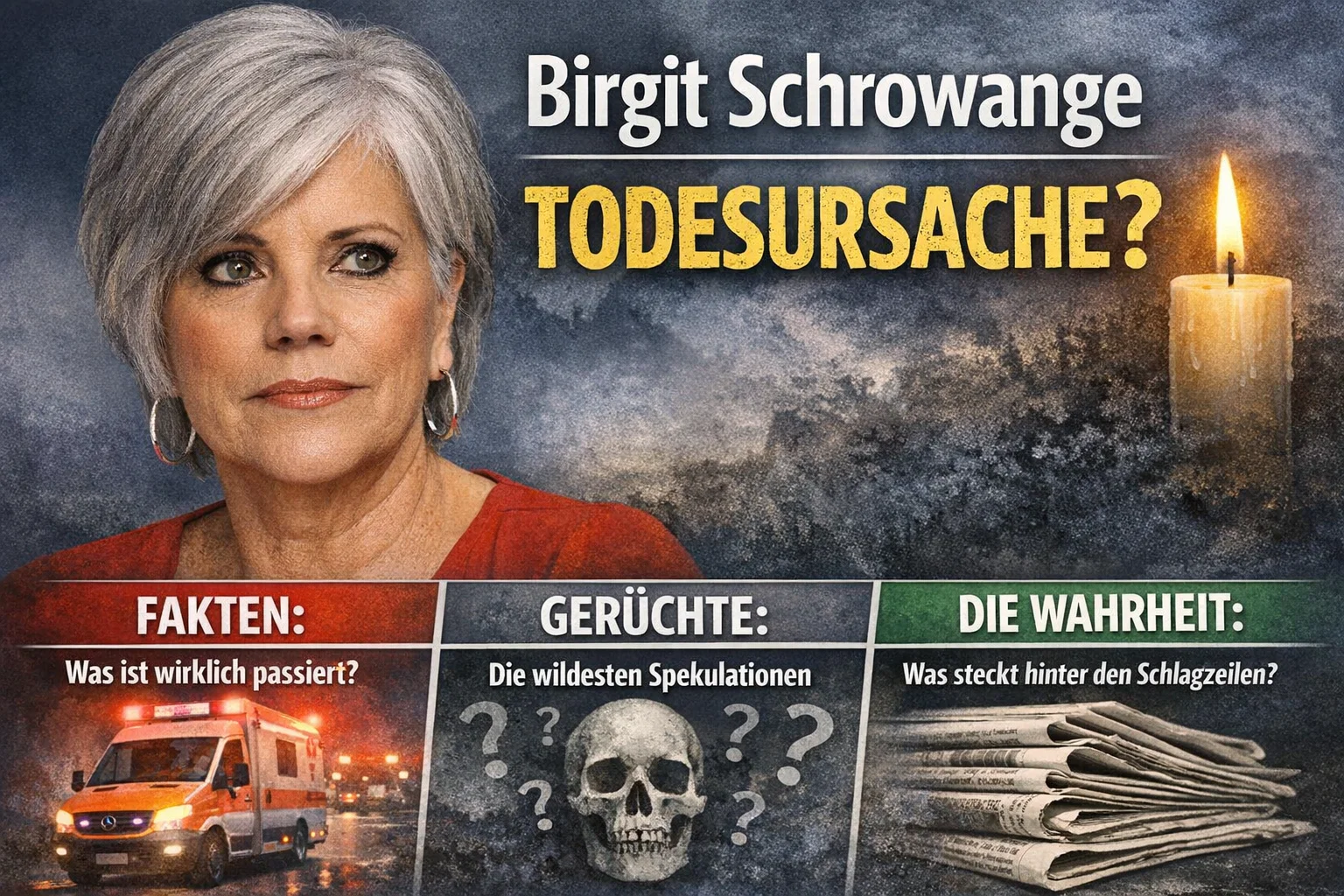 Birgit Schrowange Todesursache: Fakten, Gerüchte und die Wahrheit hinter den Schlagzeilen