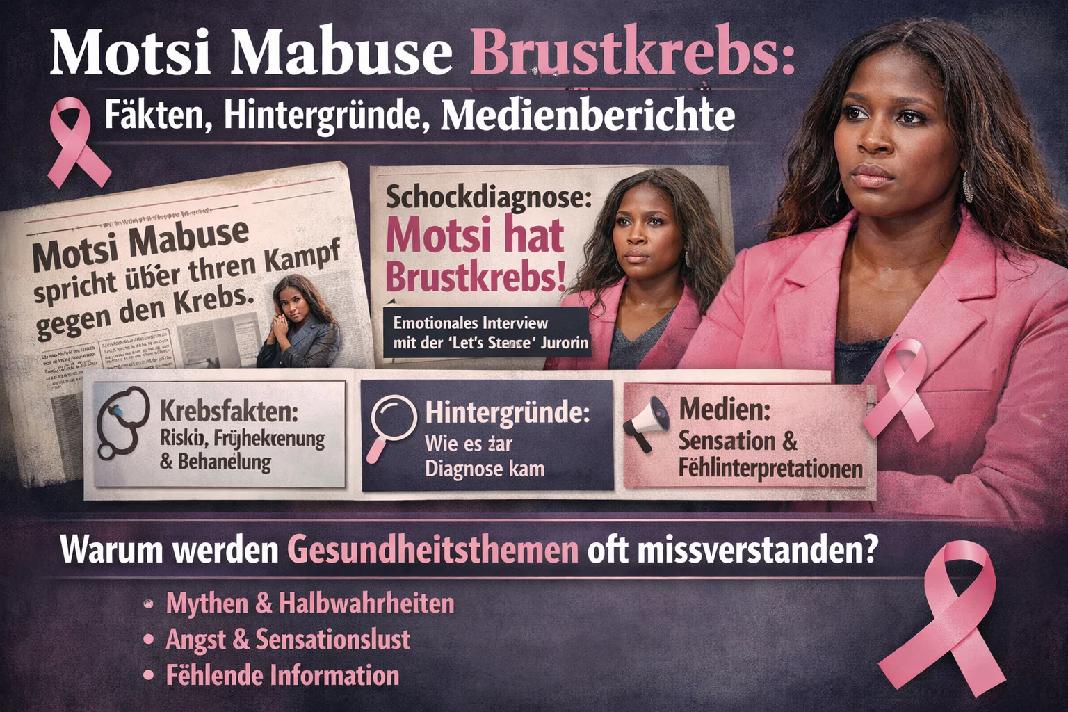 Motsi Mabuse Brustkrebs: Fakten, Hintergründe, Medienberichte und warum Gesundheitsthemen oft missverstanden werden