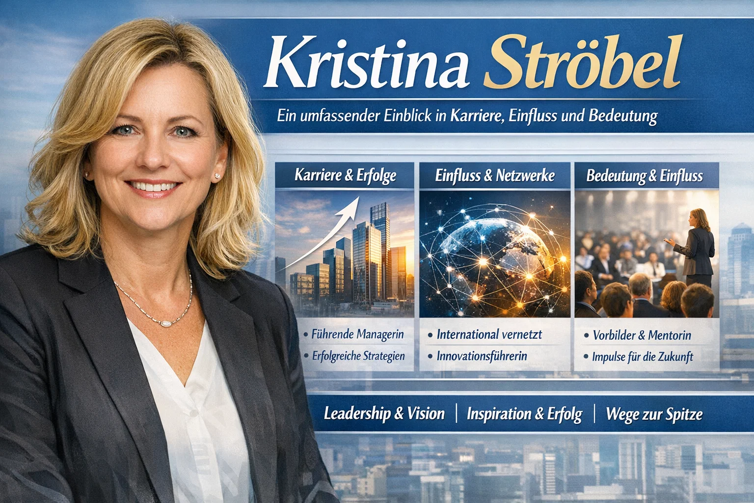 Kristina Strï¿½bel: Ein umfassender Einblick in Karriere, Einfluss und Bedeutung