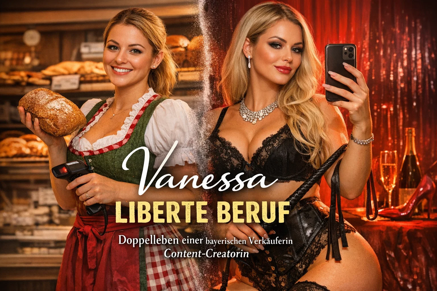 Vanessa Liberte Beruf: Doppelleben einer bayerischen Verkäuferin Content-Creatorin