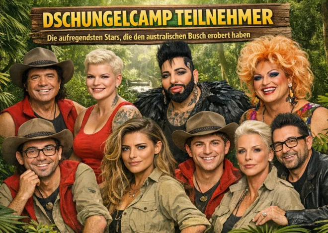 Dschungelcamp Teilnehmer: Die aufregendsten Stars, die den australischen Busch erobert haben